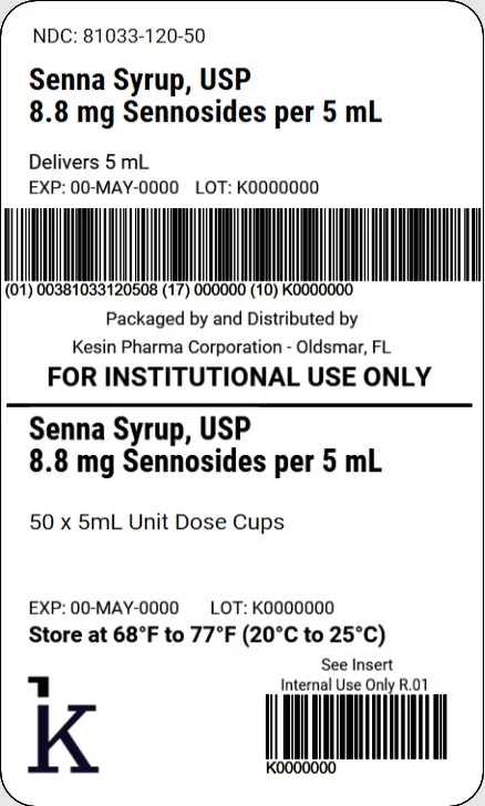 Senna Syrup 포장