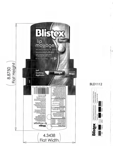 BlistexLip Massage 포장
