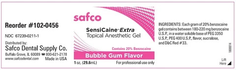 Sensicaine TM ExtraTopical Anesthetic 포장