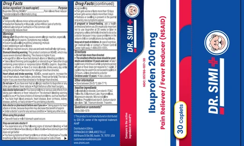 IBUPROFEN 200 MG 포장