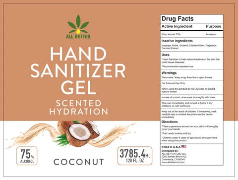 Hand Sanitizer 포장
