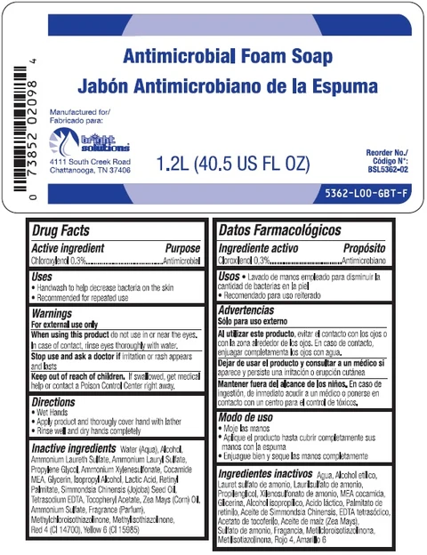 BRIGHT SOLUTIONS Antimicrobial Foam So ap 포장
