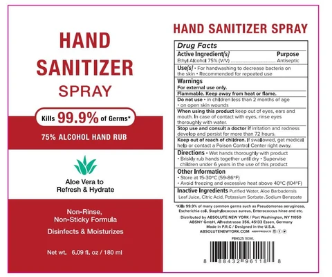 HAND SANITIZER 포장