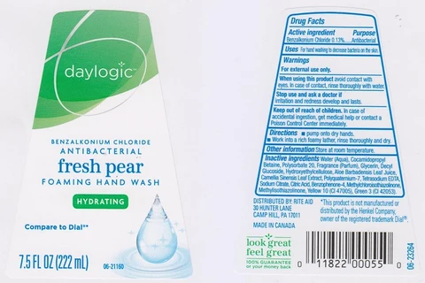Daylogic Fresh Pear Foaming 포장