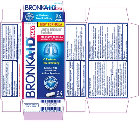 Bronkaid Max packaging