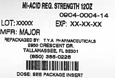 MI-ACID REGULAR STRENGTH 포장
