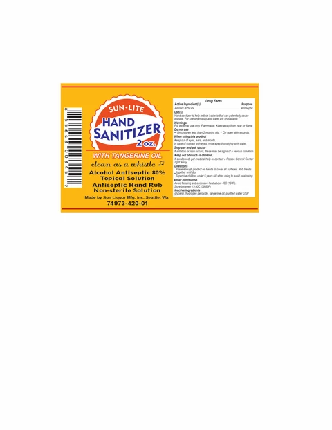 Hand Sanitizer packaging