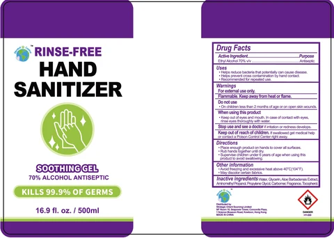 Hand sanitizer packaging