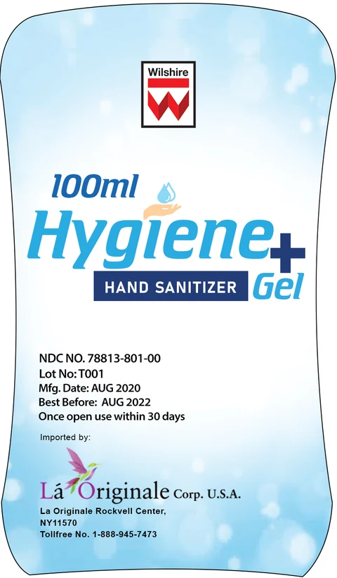 Hand Sanitizer packaging