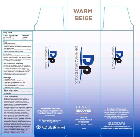 Cover Recover SPF 30 Warm Beige 포장