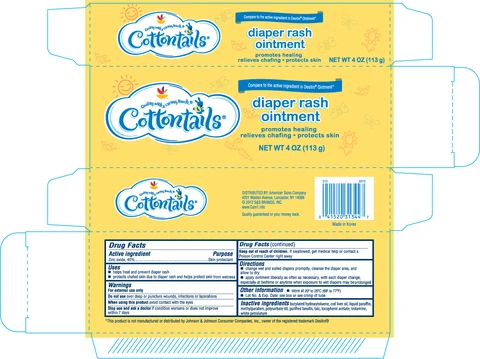 COTTONTAILS DIAPER RASH packaging