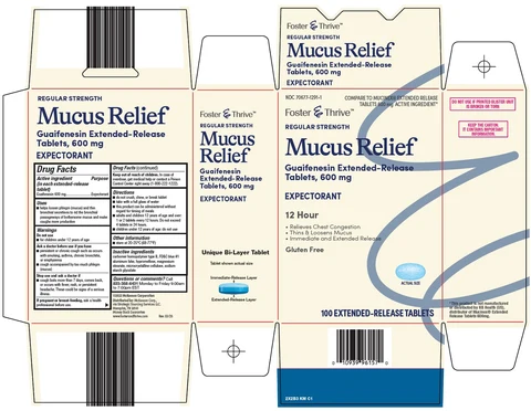 foster and thrive mucus relief packaging