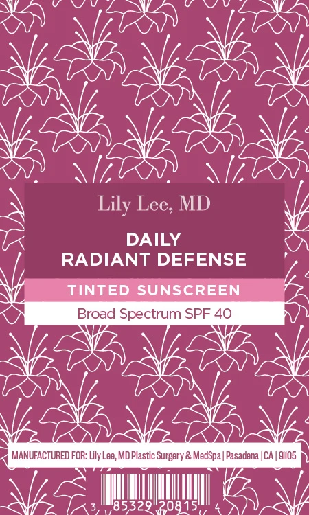 Sunscreen Plus Tinted 포장