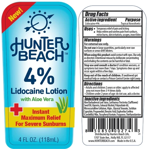 Hunter Beach 4% 포장