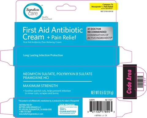 Signature Care First Aid Antibiotic 포장