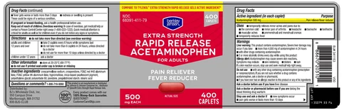 BERKLEY AND JENSEN RAPID RELEASE ACETAMINOPHEN 포장