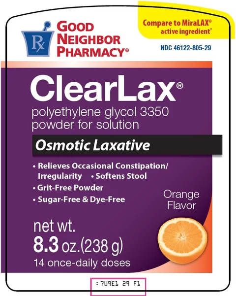 good neighbor pharmacy clearlax packaging