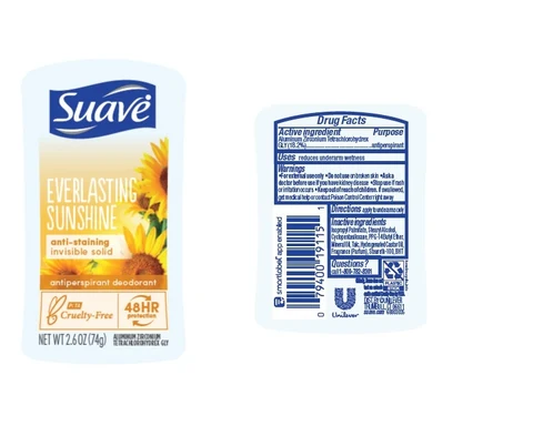 Suave packaging