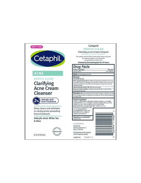 Cetaphil Gentle Clear Clarifying Acne Cleanser 포장