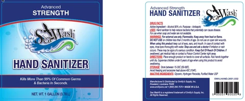 Hand Sanitizer packaging