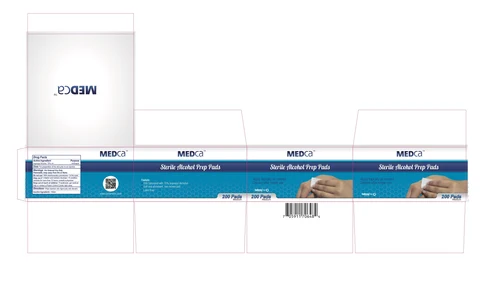 STERILE ALCOHOL PREP PADS 포장