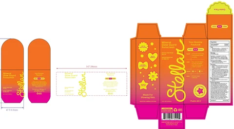 Stellar Mineral Glow Guard Sunscreen Broad Spectrum SPF 50 packaging