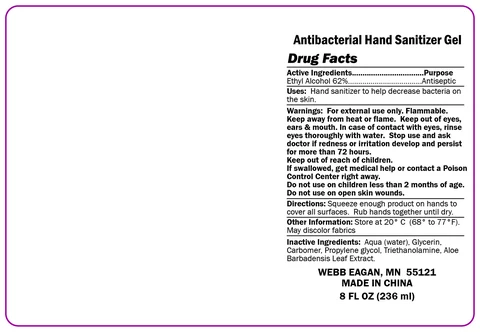 Antibacterial Hand Sanitizer 포장