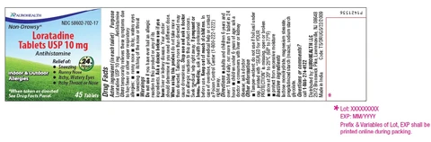 Loratadine packaging