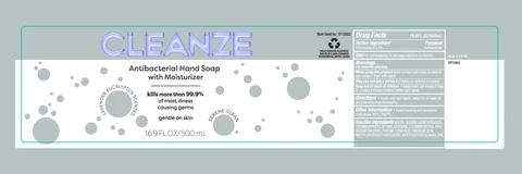 Antibacterial HandSoap with Moisturizer 포장