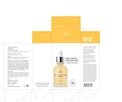 THE SKIN HOUSE SNAIL MUCIN 5000 AMPOULE 포장