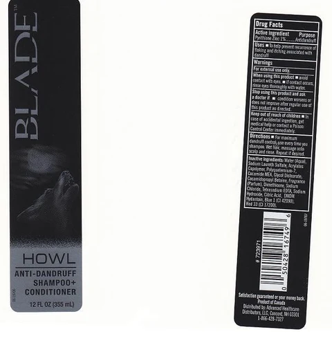 BLADE HOWLANTI-DANDRUFF 포장