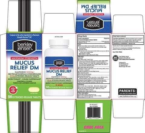 Berkley and Jensen Mucus Relief DM 포장