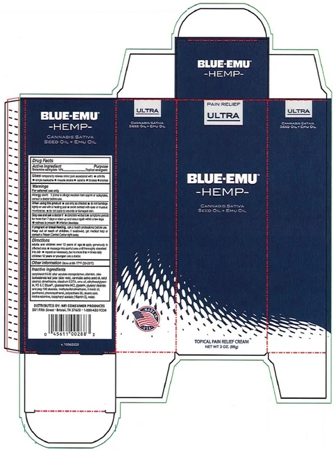 Blue-Emu Ultra with Hemp Seed 포장