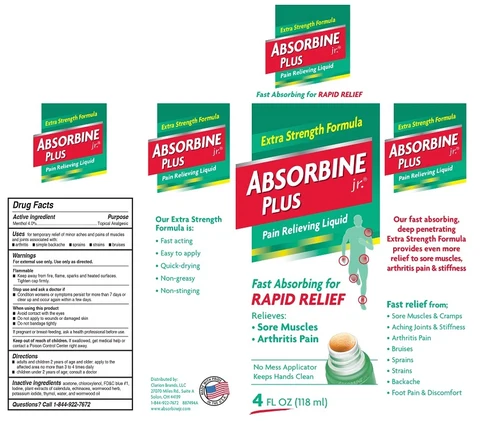 Absorbine Jr.Plus packaging