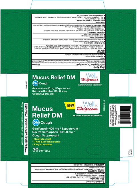 MUCUS RELIEF DM packaging