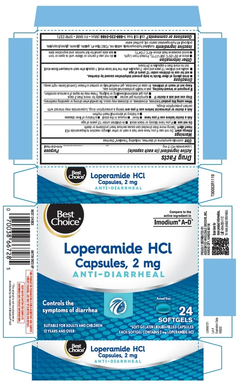 anti-diarrheal packaging