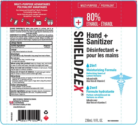 Shieldplex Hand Sanitizer 포장