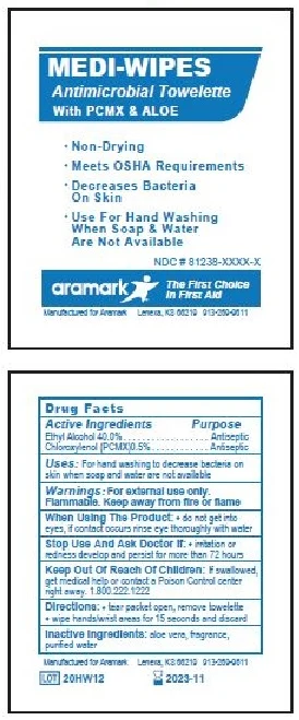 MEDI-WIPES packaging