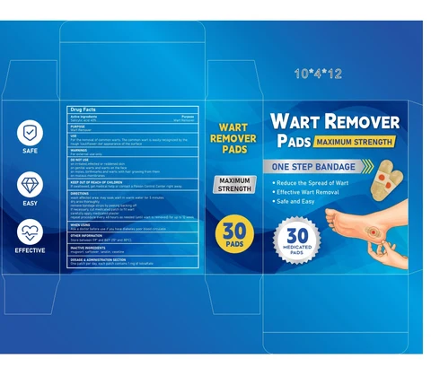 Wart Remover Pads packaging