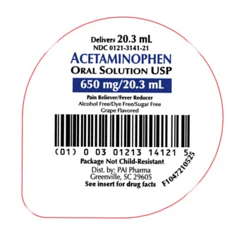 Acetaminophen packaging