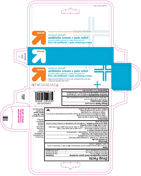 Antibiotic Plus Pain Relief packaging