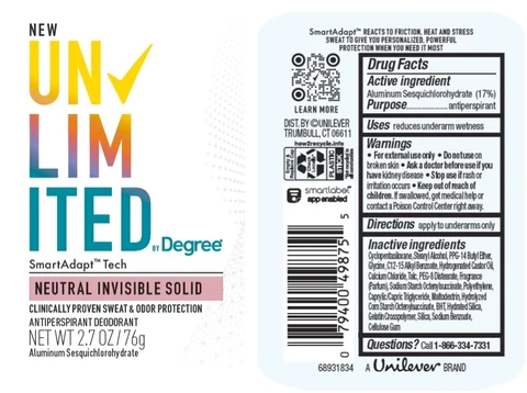 Unlimited by Degree 포장