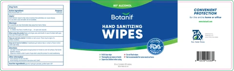 Hand Sanitizer Wipe packaging