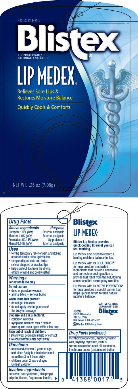 Blistex Lip Medex 포장