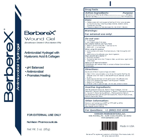 Berberex Wound Gel 포장