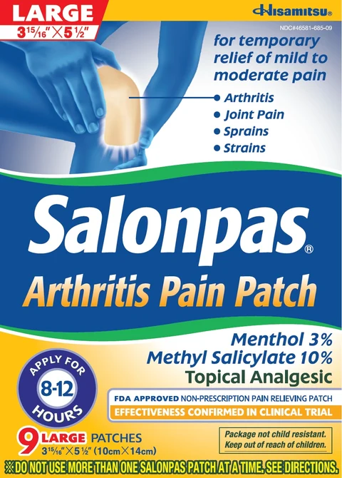 Salonpas Arthritis Pain 포장