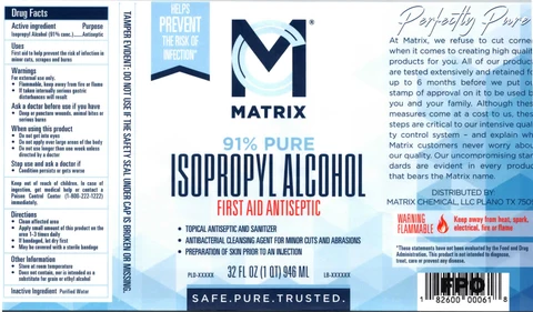 91 Percent Pure Isopropyl Alcohol 포장