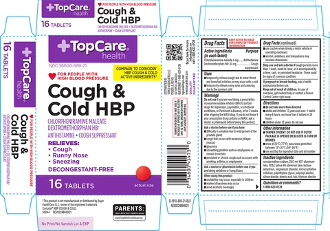 Cough and Cold HBP 포장