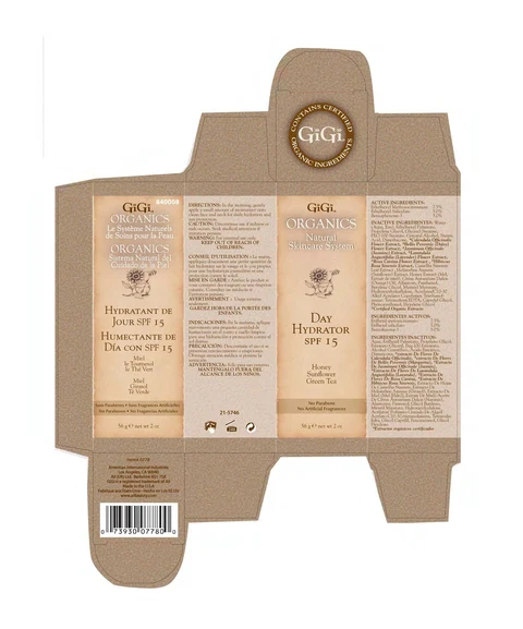 GiGi SPF-15 Hydrator UC Artwork