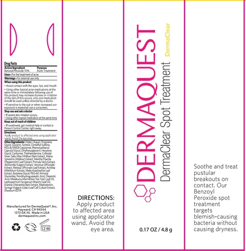 Dermaclear Spot Treatment 포장